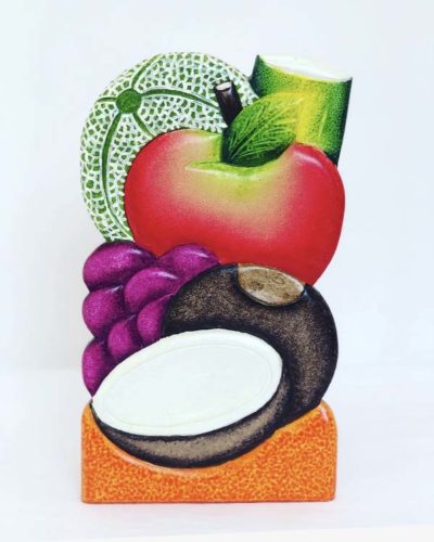 Cocina porta rollo de  frutas