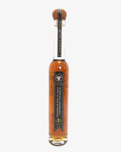 Ensamble de Mezcal con miel de maple. 350 ml